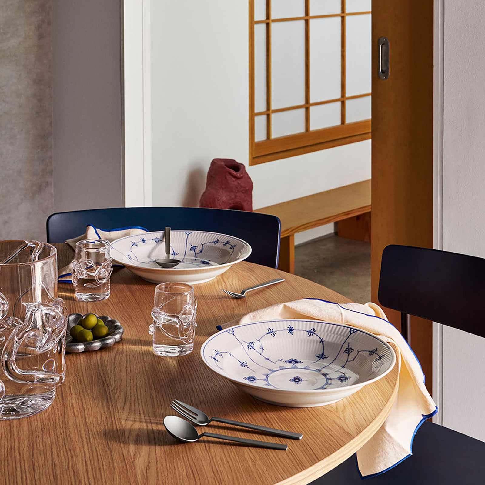 Amazon｜【正規輸入品】 ロイヤルコペンハーゲン ブルーフルーテッド