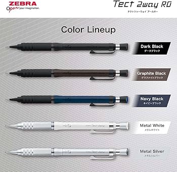 Amazon.co.jp: ゼブラ シャープペン テクト2ウェイRO 0.5mm ネイビー