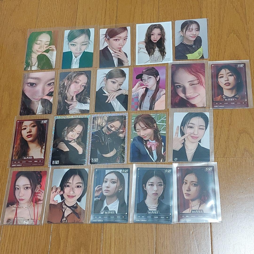 Amazon.co.jp: IS:SUE イッシュ トレカ 21枚 坂口梨乃 釼持菜乃 田中