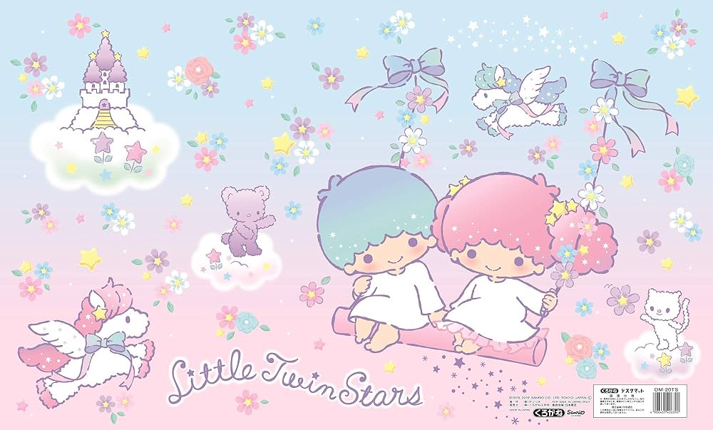 Amazon | くろがね キキ＆ララ デスクマット DM-20TS ウラは世界地図