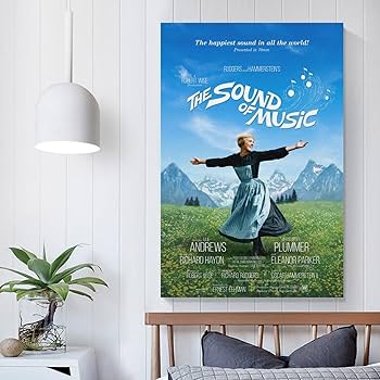 Amazon.co.jp: 映画のポスター、サウンドオブミュージックオープン
