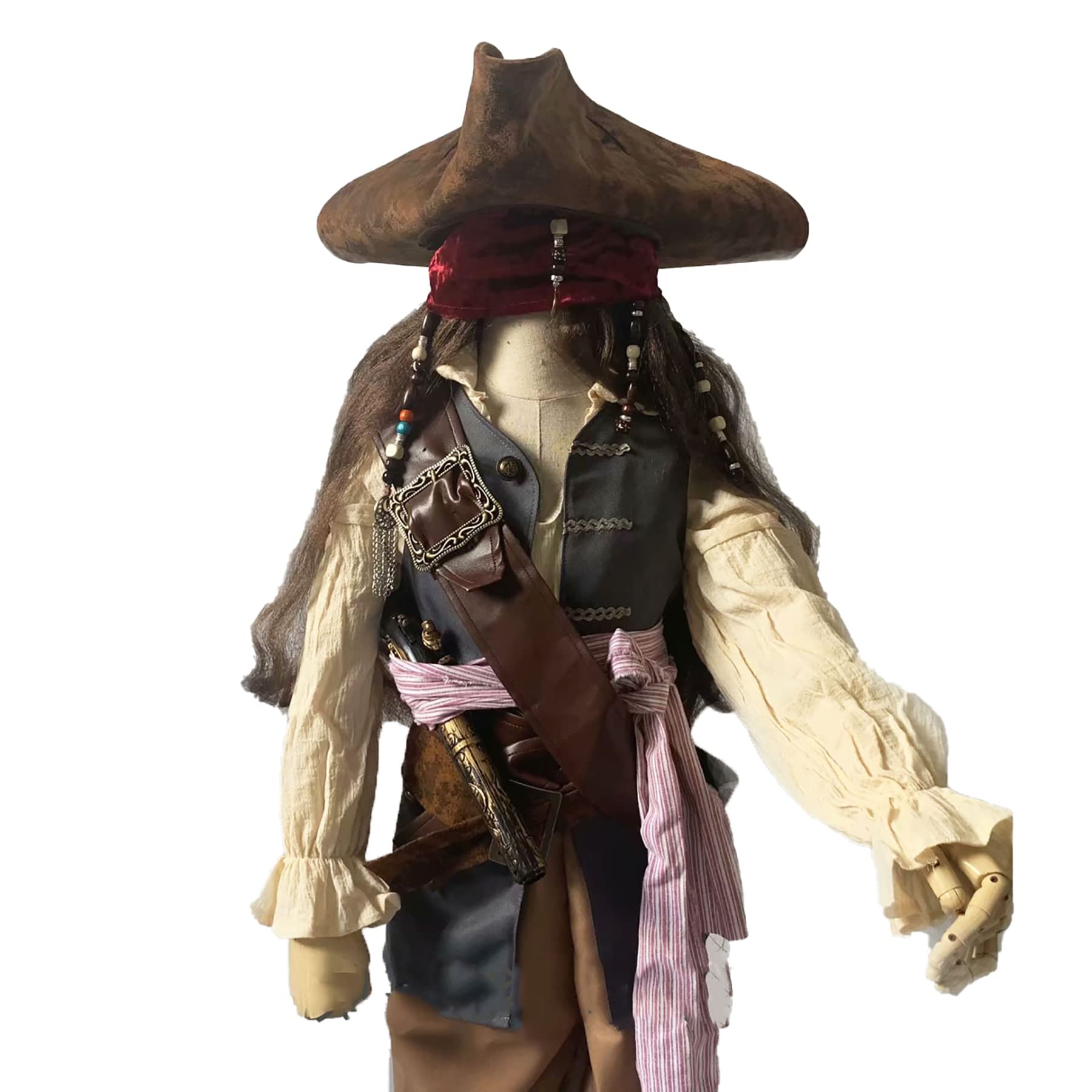 Amazon.co.jp: [mvivm] ジャック・スパロウ 海賊 子供用 コスプレ衣装