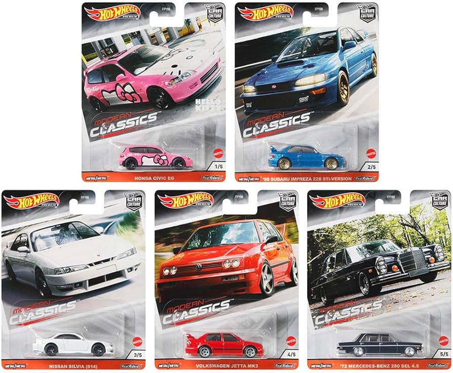 Amazon.co.jp: Hot Wheels Premium Car Culture 2020 Modern Classics