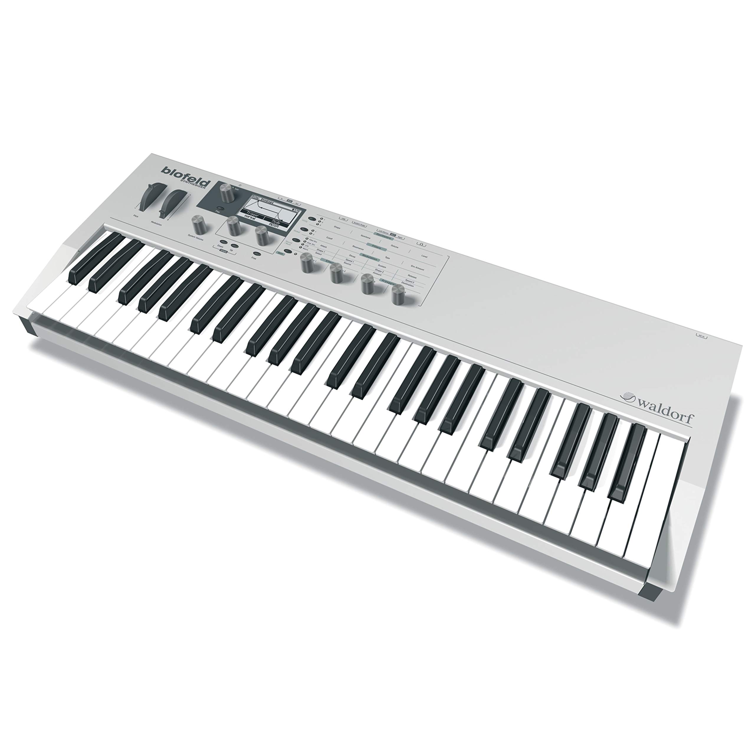Amazon.com: Waldorf Blofeld Keyboard 49 Key Synthesizer (White