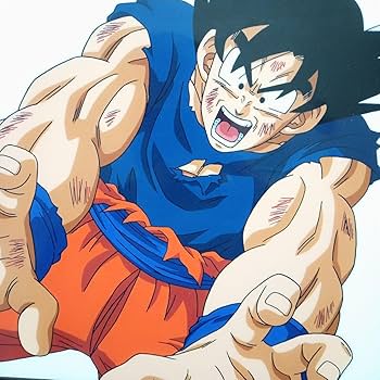 Amazon.co.jp: ドラゴンボ ール 孫悟空 元気玉 セル画 原画 2枚セット