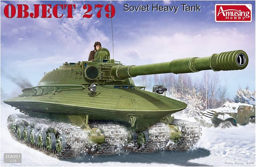 Amazon | アミュージングホビー 1/35 ソビエト 重戦車 オブイェークト