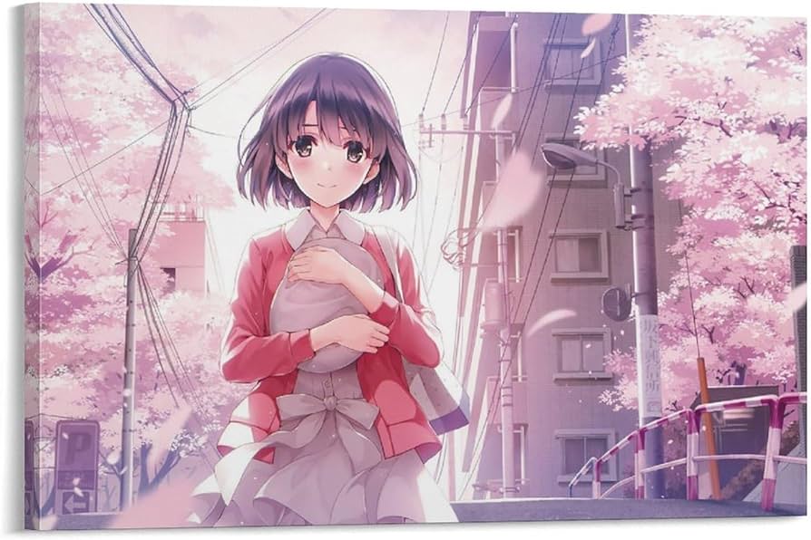 Amazon.co.jp: 油絵 絵画 冴えない彼女の育てかた 加藤恵 ポスター