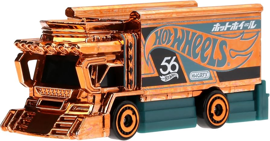 Amazon.com: Hot Wheels Pearl & Chrome Raijin Express Chase 6/6 Die