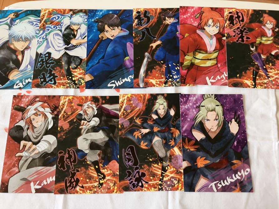 Amazon.co.jp: 銀魂 吉原炎上編 ポストカード コンプセット : ホビー