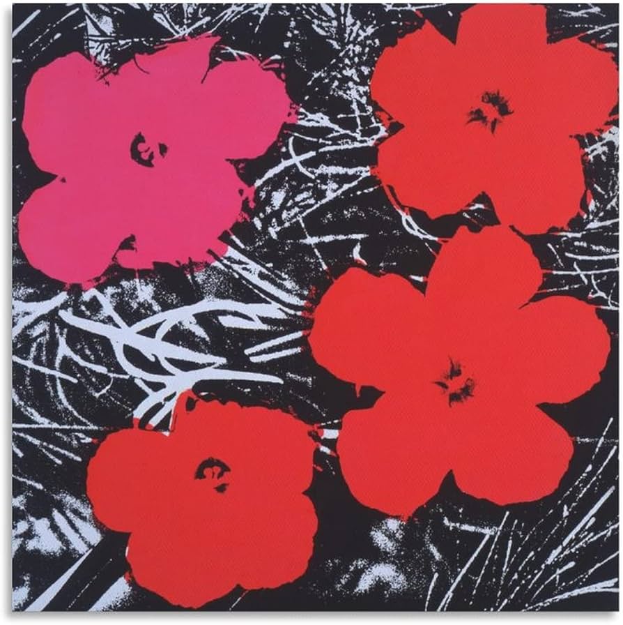 Amazon.co.jp: Andy Warhol アンディ・ウォーホル 《フラワー花