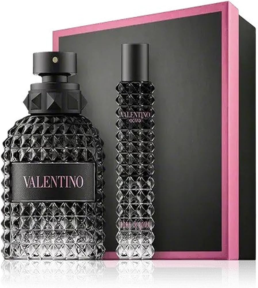 Amazon.com : Valentino Uomo Born in Roma 2-Piece Travel Gift Set