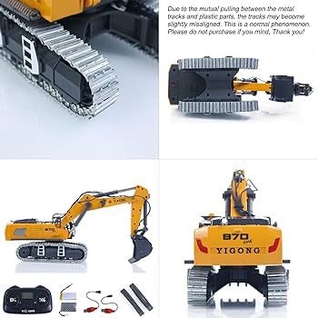 Amazon.com: TOUCAN RC HOBBY US in Stock 1/50 RC Excavator K970