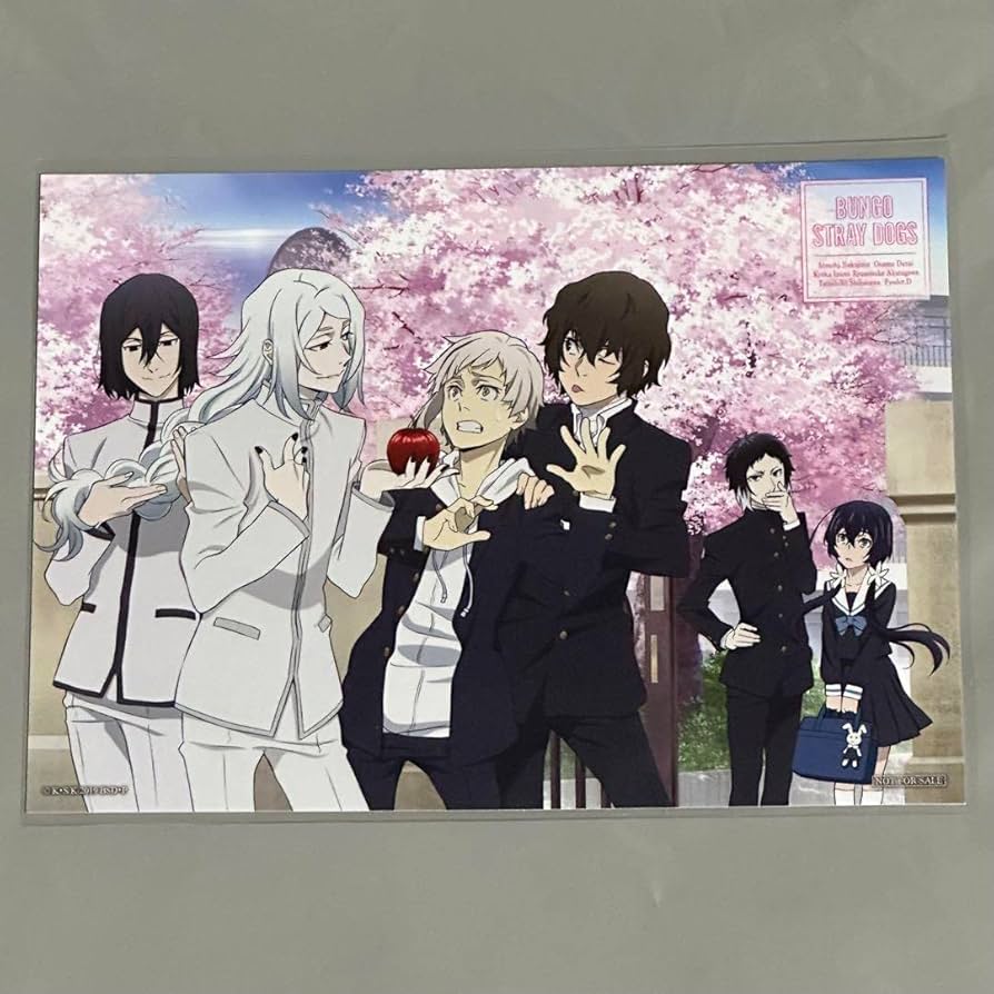 Amazon.co.jp: 文豪ストレイドッグス 文スト AGF限定 特典 ポスト