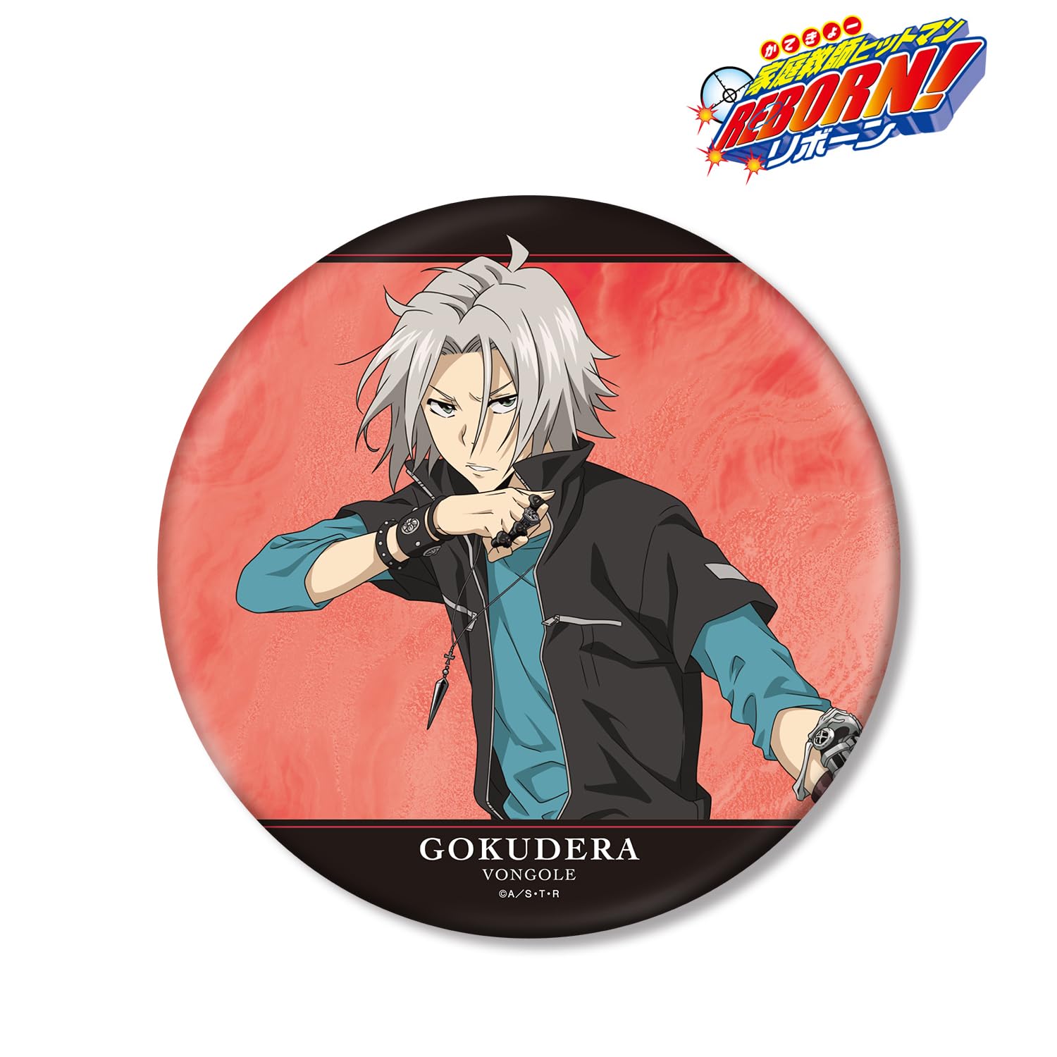 怪物づかいツナ 缶バッジ 獄寺