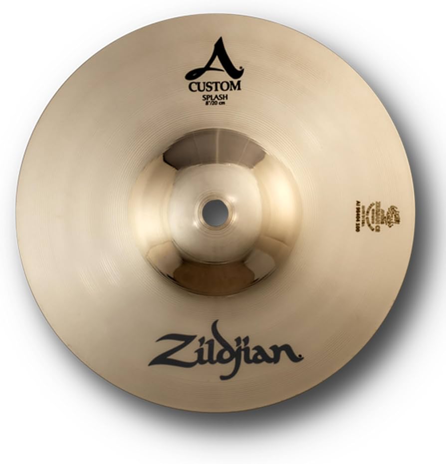 Amazon.com: Zildjian 8 Inches a Custom Splash Cymbal : Musical