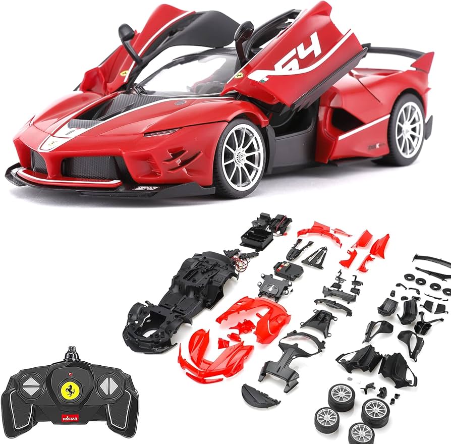 Amazon.co.jp: RASTAR RCカーキット 1/18 フェラーリ FXXK EVO