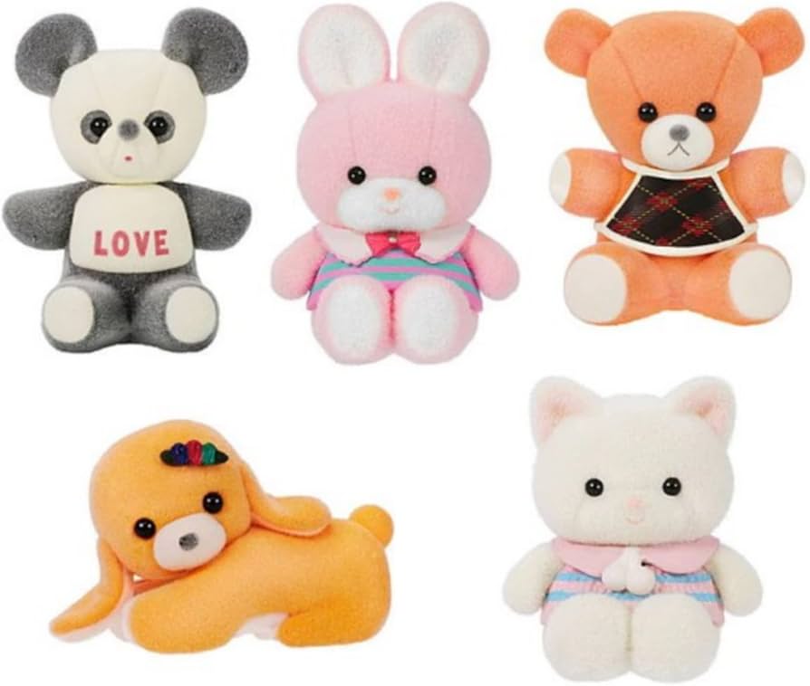 Amazon | 吉徳のぬいぐるみ フィギュアコレクション × 全5種セット