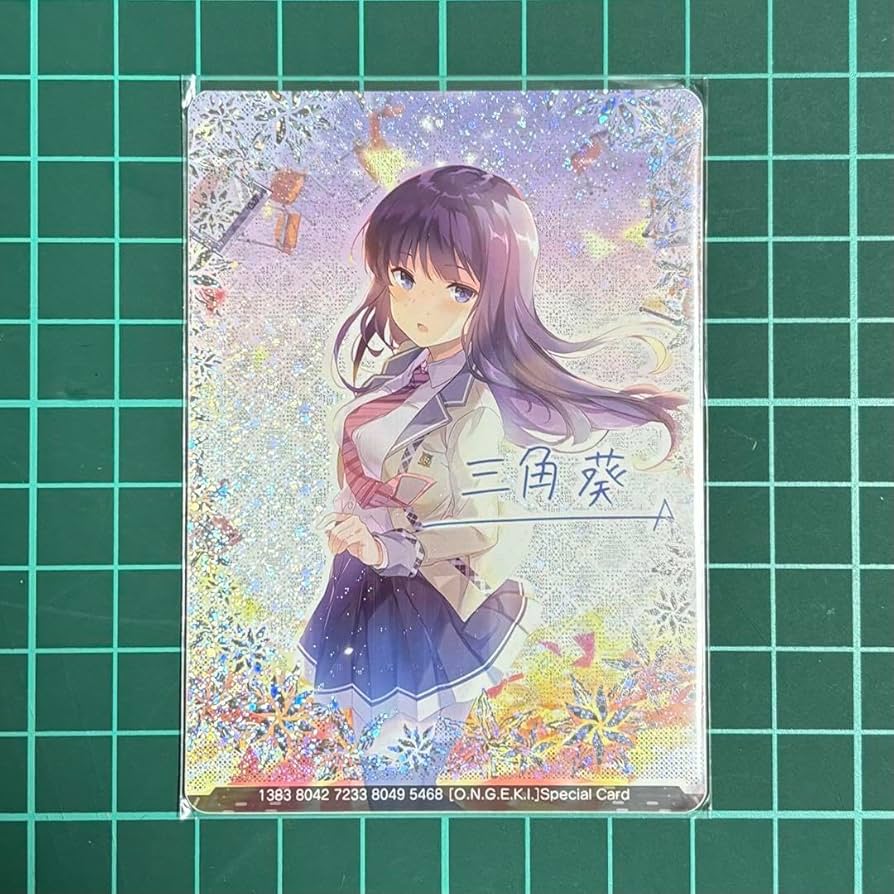 Amazon.co.jp: 三角 葵 私たちは負けない！ オンゲキ カードプリント