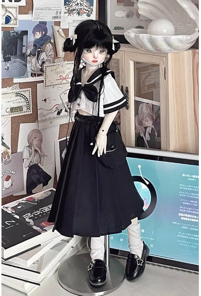 Amazon.co.jp: 木茶動物園ドール服 14 MDD セーラー服 kumako 人形服