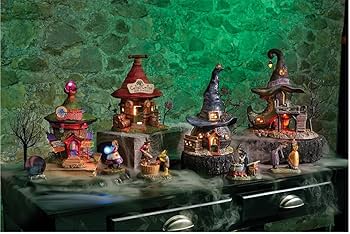 Amazon.com: Department 56 Ceramic Snow Village Halloween Witch