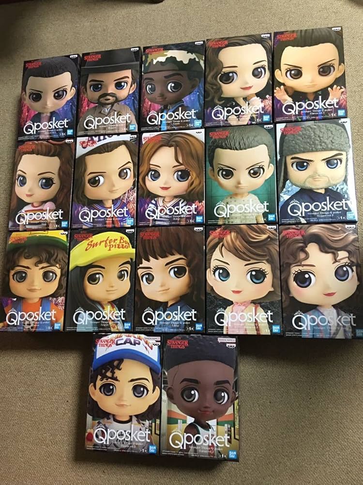 Amazon.co.jp: Qposket ストレンジャーシングス 17種セット イレブン