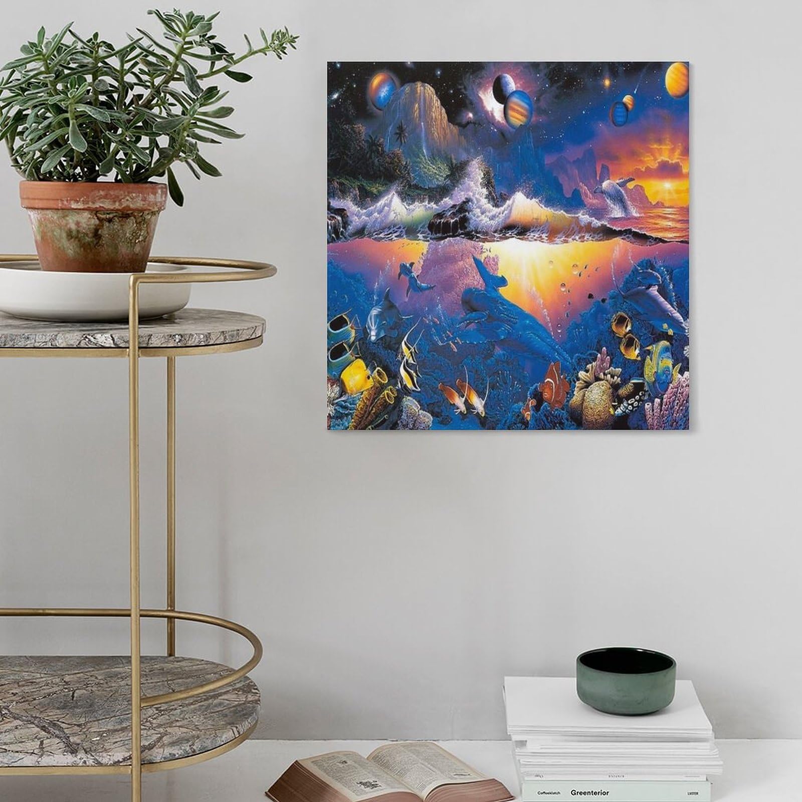 Amazon.co.jp: ラッセンアート クリスチャン・リーセ・ラッセン著