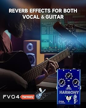 Amazon.com: FLAMMA FV04 Vocal Harmony Pedal Vocal Effects