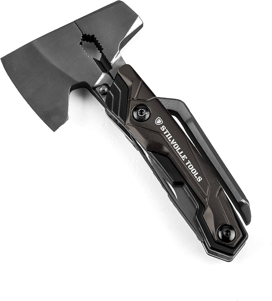 Amazon.co.jp: アックスナイン 斧付き 9機能搭載マルチツール ハンマー