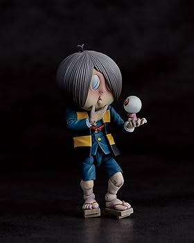 Amazon.co.jp: タケヤ式自在置物 ゲゲゲの鬼太郎立体絵巻 鬼太郎 全高