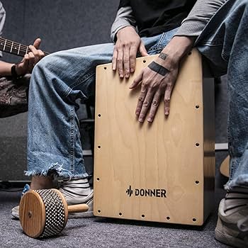 Amazon | Donner カホン Cajon 打楽器 木製 フルサイズ ボックスドラム