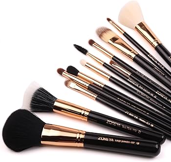 Amazon.com: Z'OREYA Premium Travel makeup brush set 12 pieces