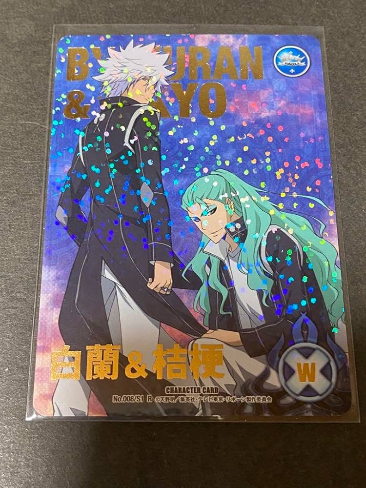 Amazon.co.jp: 家庭教師ヒットマンREBORN!CCGX 008 S1 R 白蘭&桔梗