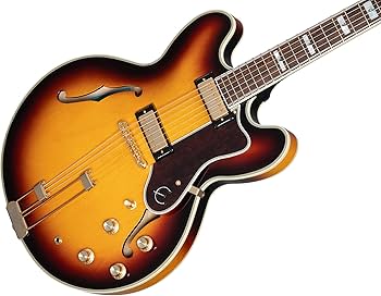 Amazon | Epiphone Sheraton Vintage Sunburst エレキギター セミアコ