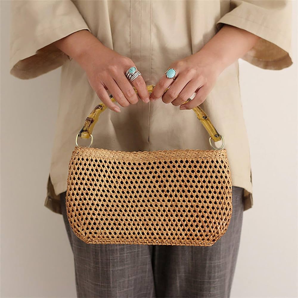 Amazon.co.jp: バッグの持ち手 バンブーハンドル 持ち手 DIYバンブー