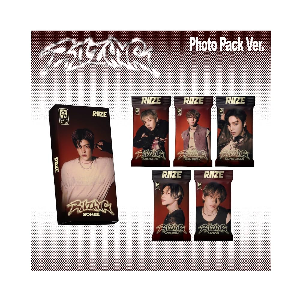 Amazon｜ライズ RIIZE - 1st Mini Album Riizing Photo Pack version