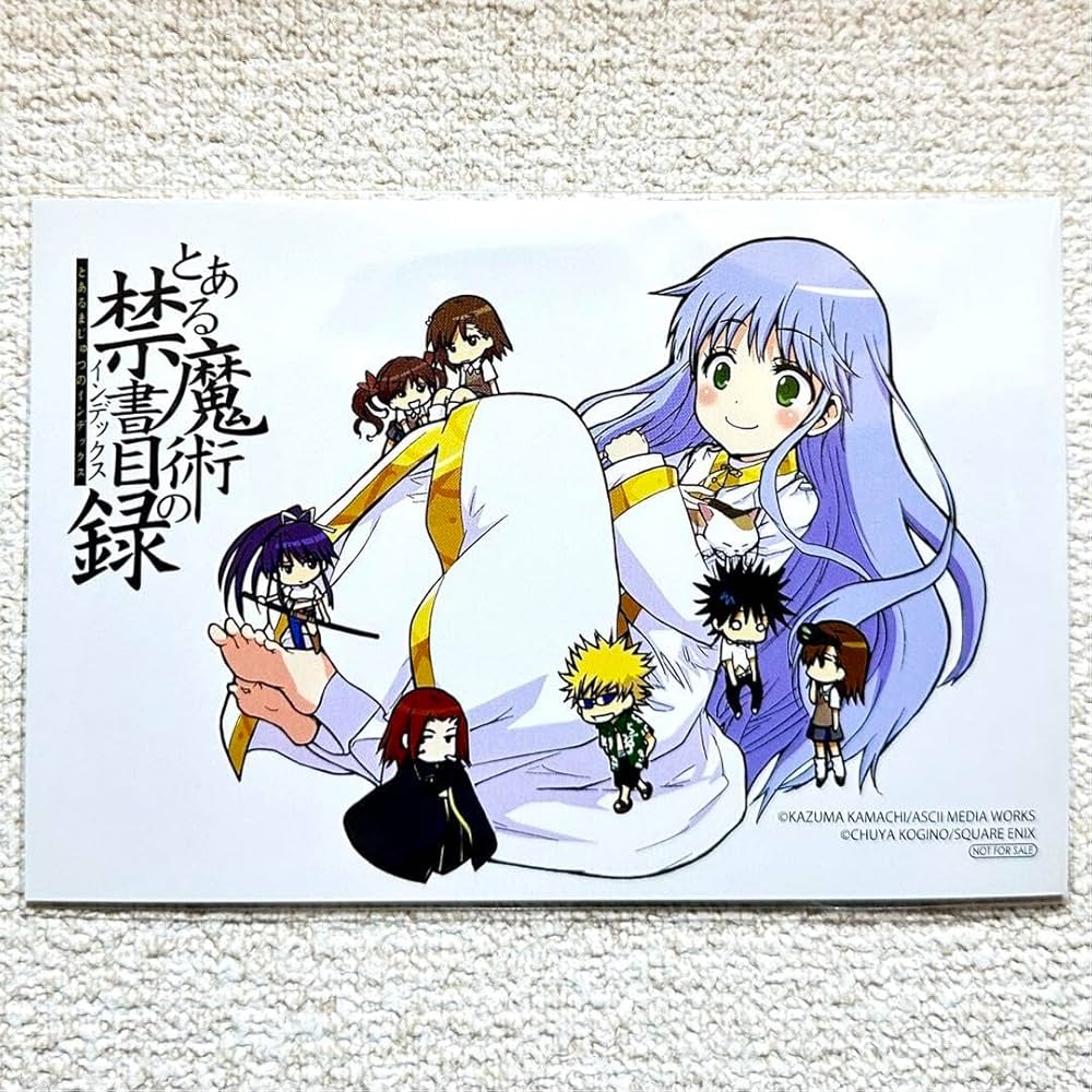 Amazon.co.jp: とある魔術の禁書目録 イラストカード インデックス 上