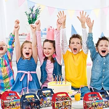 BSNRDX Roblox Candy Boxes Birthday Party Candy Boxes, Candy Boxes