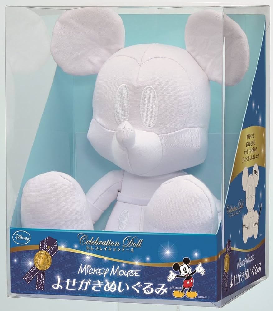 Amazon.co.jp: セレブレーションドール よせがきぬいぐるみ ミッキー