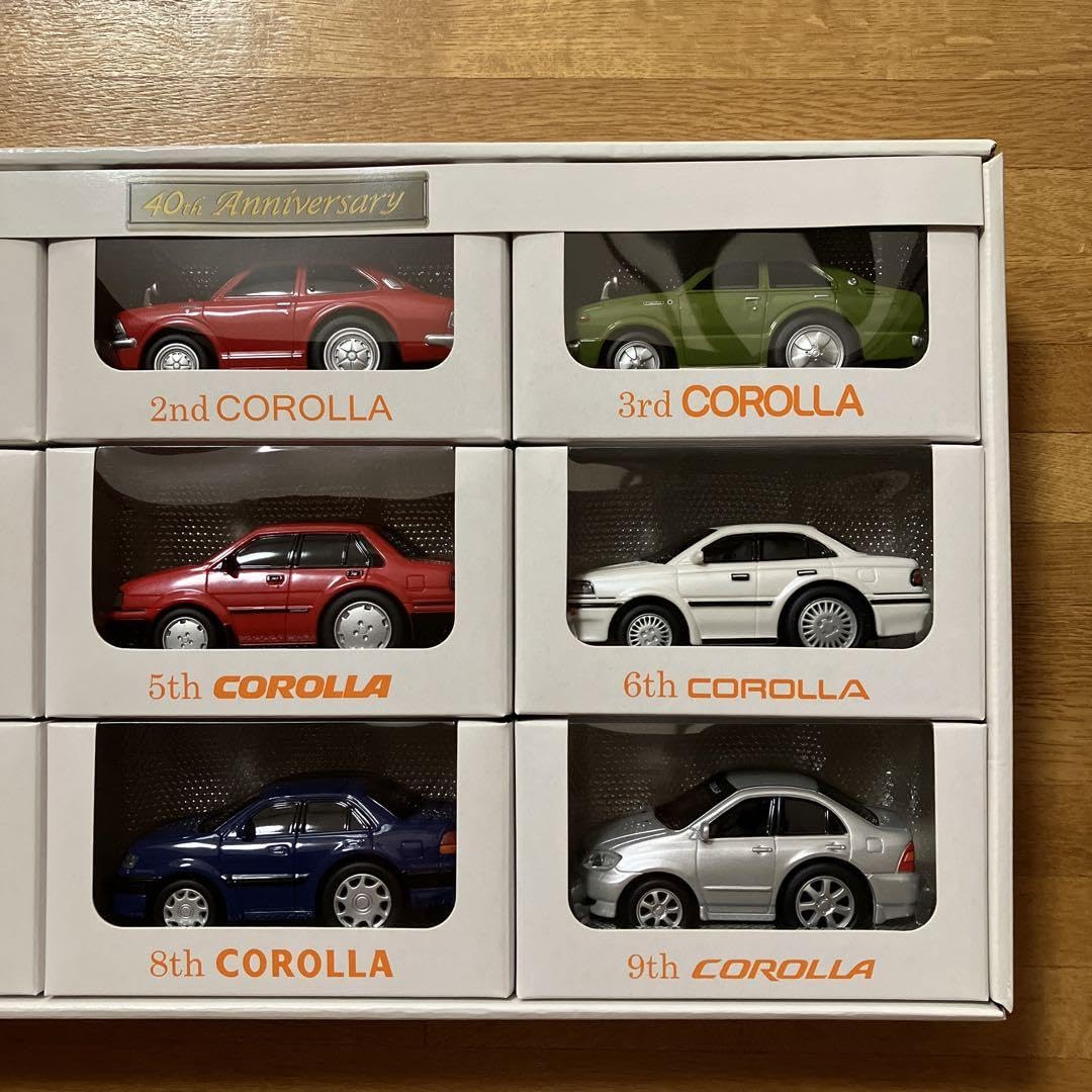 Amazon | トヨタ カローラ 40th Anniversary 40周年 記念品 | ミニカー