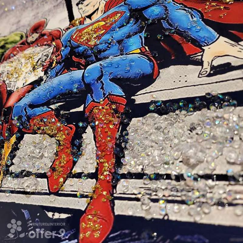 Amazon.co.jp: アートパネル 水晶絵 アートフレーム アメコミ マーベル