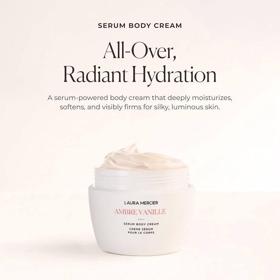 Amazon | Laura Mercier Serum Body Cream - Ambre Vanille for Women