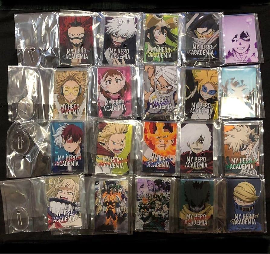 Amazon.co.jp: 一番くじ ヒロアカ I賞 アクリルスタンド 全20種 セット