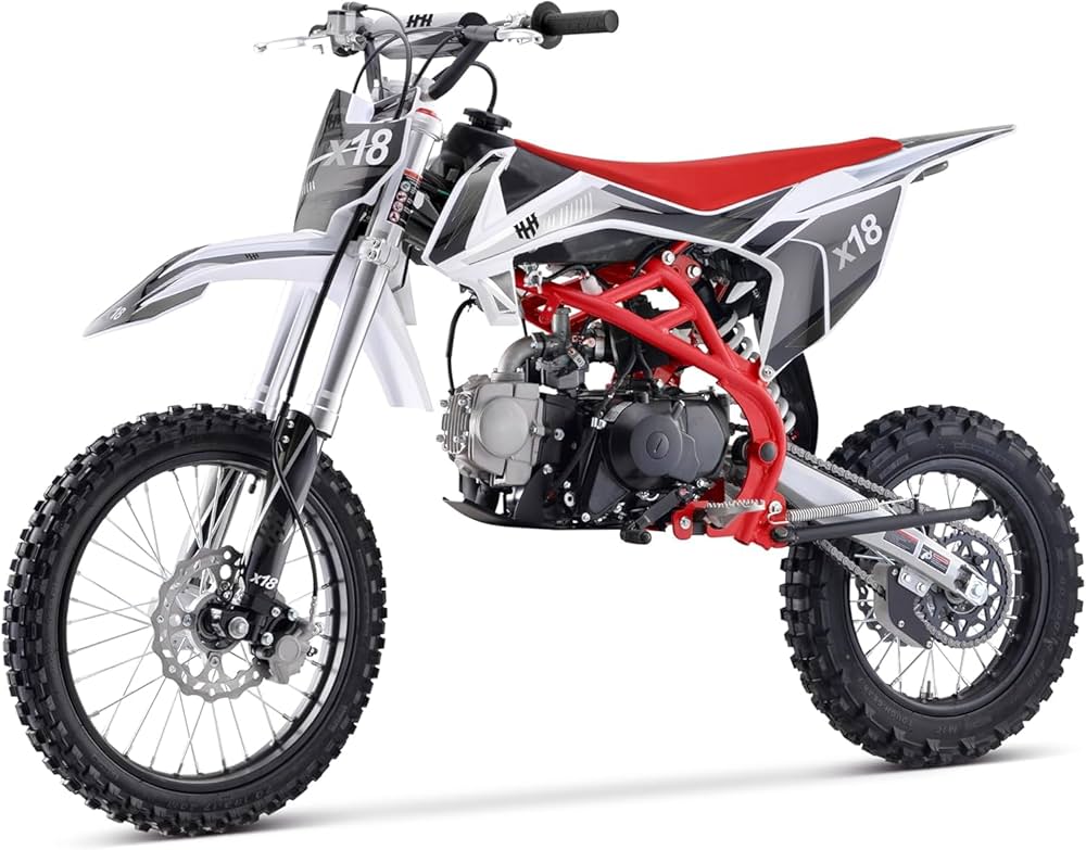 Amazon.com: HHH Upgraded DB-X18 125cc Dirtbike RZZ Racing Dirtbike