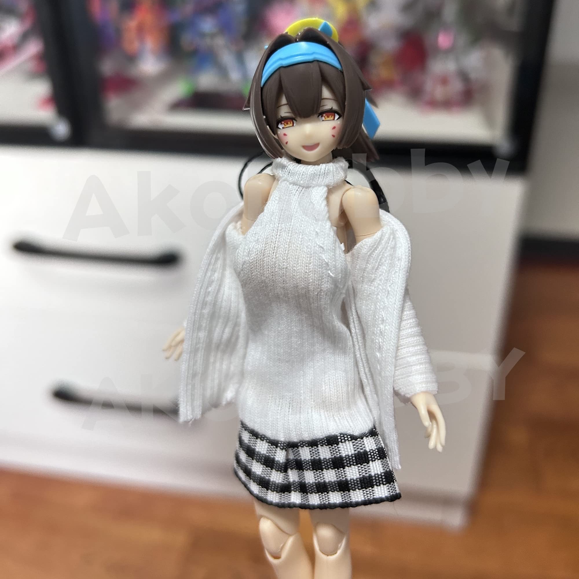 Amazon.co.jp: 1/12 セーター & ワンピース 二点セット ドレス AKO