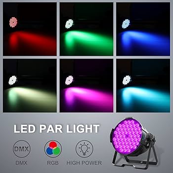 Amazon.co.jp: BETOPPER ディスコライト LPC007 54x3W RGB LED 舞台