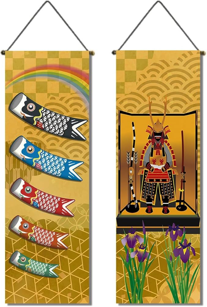 Amazon.co.jp: ネクストデザイン【2本セット】こいのぼり 五月人形