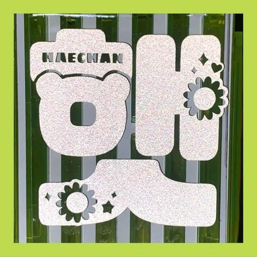 NCT 草鈍器 믐뭔봄 ペンライト 反射ステッカー