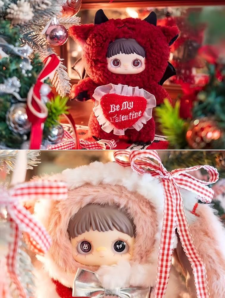 Amazon.co.jp: MayMei 冬日怪誕 シリーズ ぬいぐるみマスコット 2個