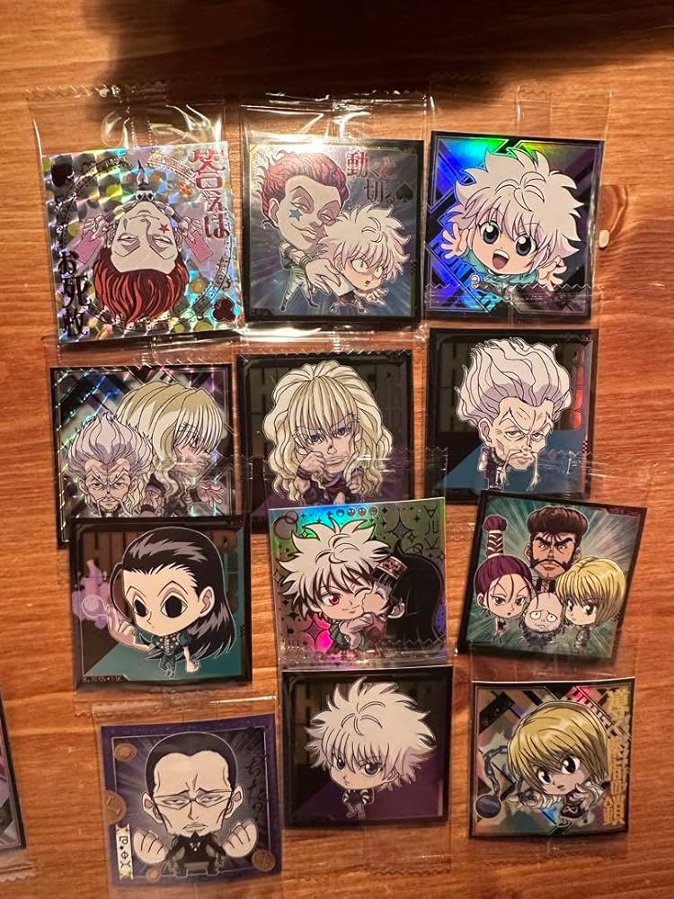 Amazon.co.jp: hunter×hunterウエハースシールキルア、アルカ、ナイカ