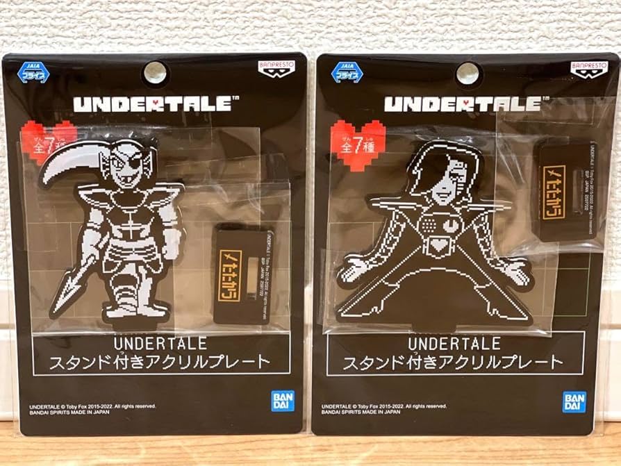 Amazon.co.jp: UNDERTALE アンダーテール スタンド アクリルプレート 2